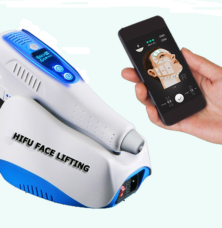 Portable mini hifu face lift with wifi