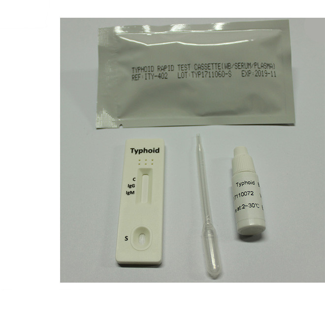 AMRDT014 Reliable Typhoid Rapid Test Cassette