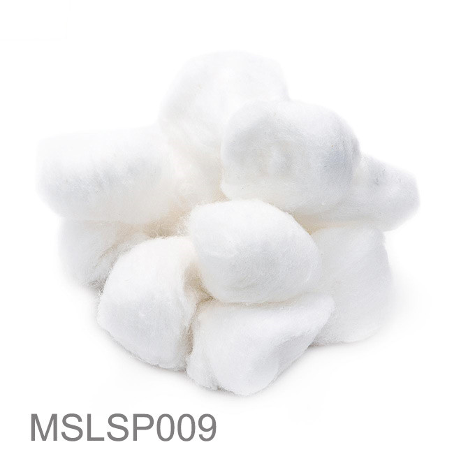 Bola absorbente 100% algodón |usos médicos de la bola de algodón