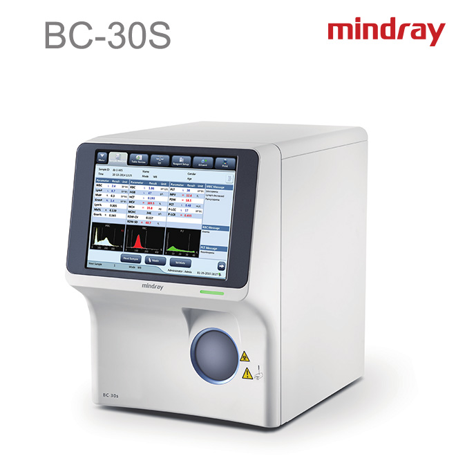 Mindray bc 30s 자동 혈액학 분석기