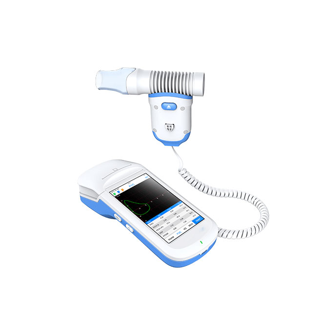 Dual Dispaly AMYM04 ပါသော Spirometer စနစ်