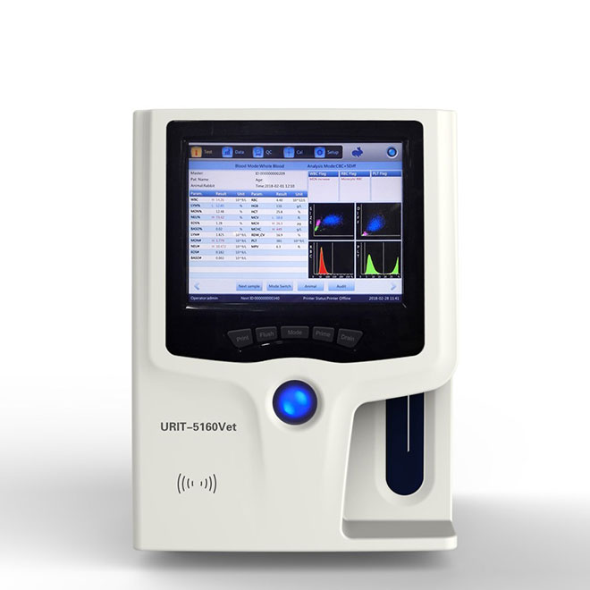 Hæmatologianalysator til salg |Fuldt automatiseret hæmatologi URIT-5160