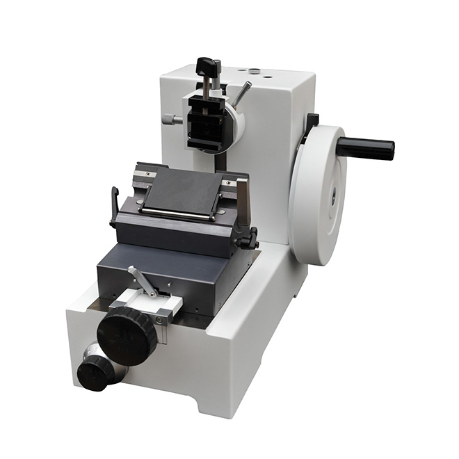 Simple Manual Rotary Microtome machine AMK245 for sale