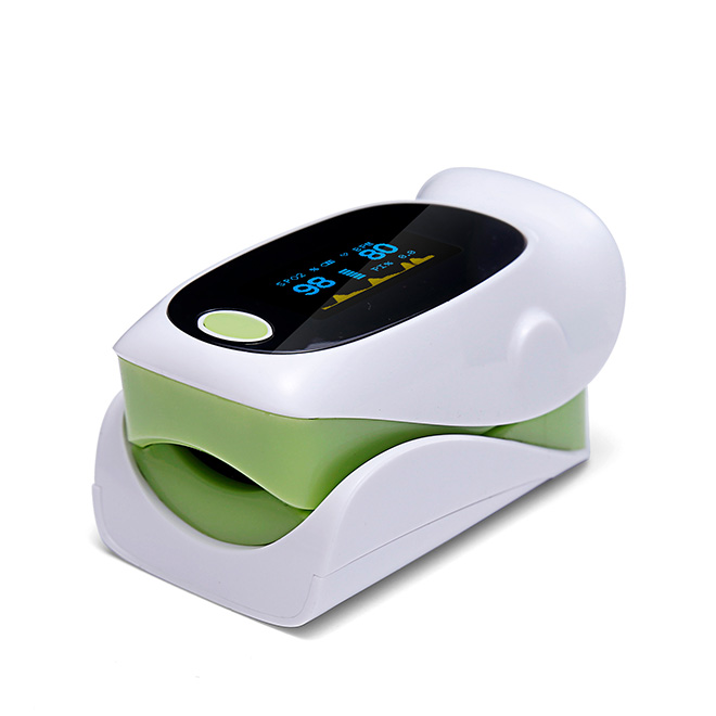 Spo2 sensor fingertip pulse oximeter machine AMXY18 for sale