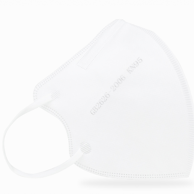 Máscara de poeira não tecida dobrável em estoque N95 AMKN95