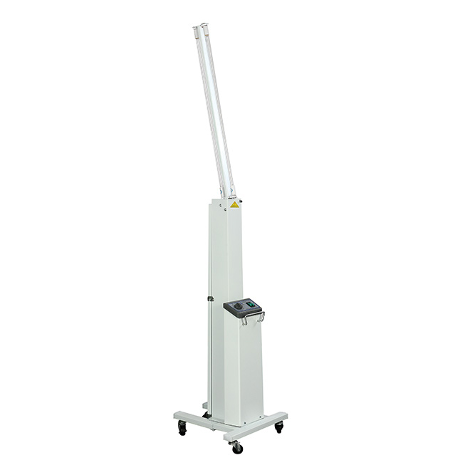 Double-tube Carbon steel UV lamp trolley AMFY02