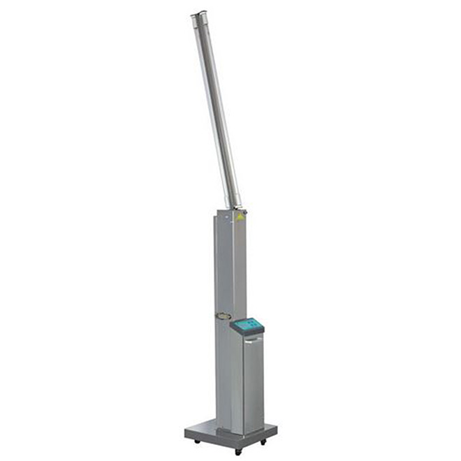 Double-Tube Stainless Steel UV Lamp Trolley AMFY04