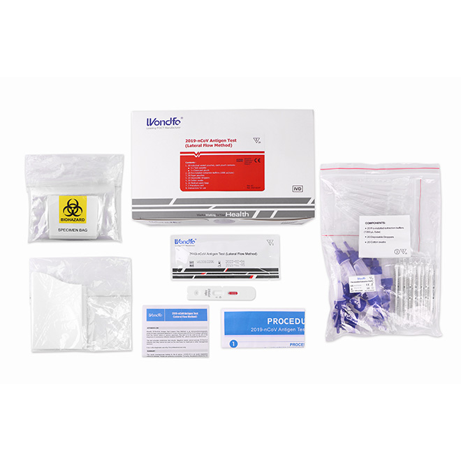 COVID-19 Saliva Antigen test kit AMDNA09