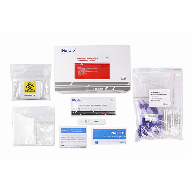 COVID-19 Laway Antigen test kit AMDNA09