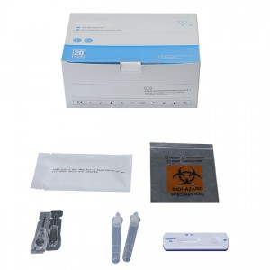 Kit de teste rápido de antígeno SARS-CoV-2 de alta qualidade AMRDT121