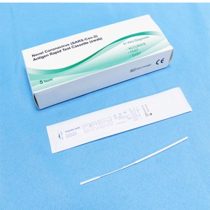 Kit de testare rapidă cu tampon antigen COVID-19 medical Lepu AMRPA76