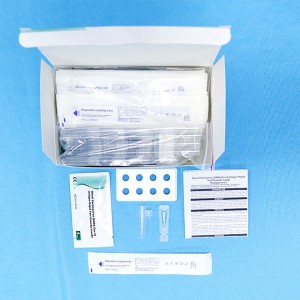 Lepu רפואית COVID-19 Antigen Rapid Swab Test Kit AMRPA76
