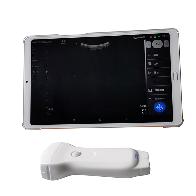 Wireless Ultrasound Transducer pro Android et iphone AMPU80
