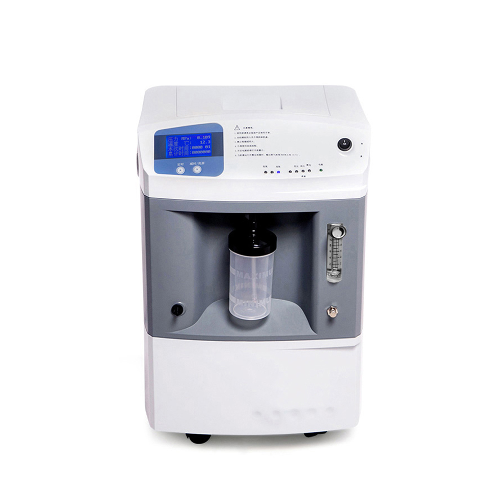 Optional Dual Flow 10L AMAIN AMOX-10A Oxygen Concentrator with 93% Purity Oxygen Generator