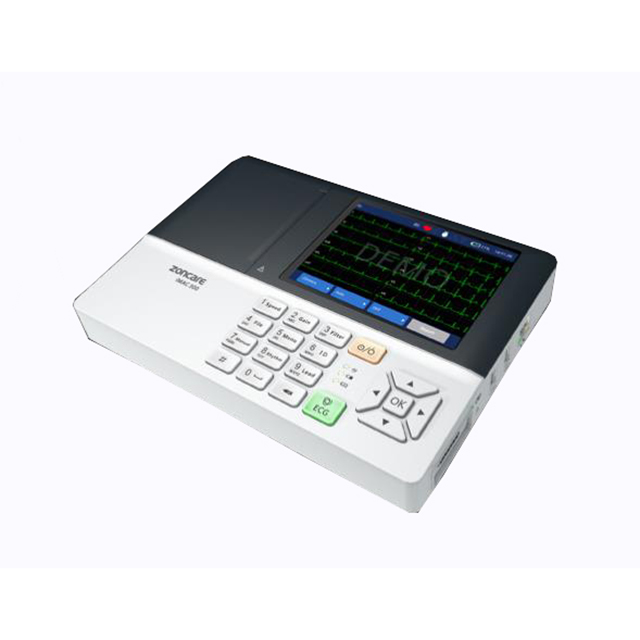 ZONCARE iMAC300 Manufacturer Medical CE Approval Digital 3 Channel ECG Machine with 5 inch LCD Screen