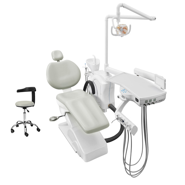 Amain OEM/ODM AM-DU01 Cheap dental light chair unitswith air compressor and CE approved best price