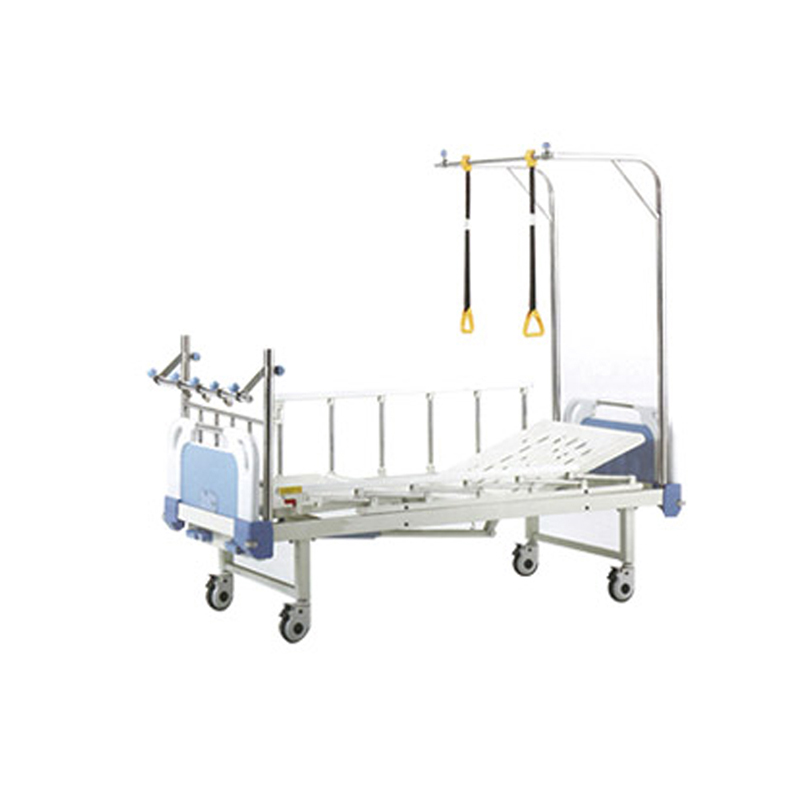 Amain Manufacture Two 2 Double Crank Manual Nursing Bed