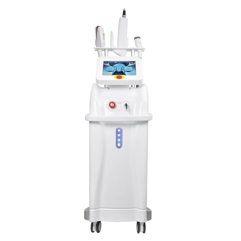 Amain OEM/ODM AMRL-LD01A  professional vertical 3 in 1 elight dpl opt / RF / pico laser ipl +shr hair removal machine