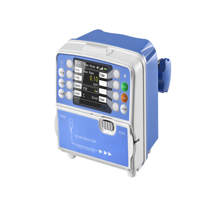 AMAIN OEM/ODM AM 100vet infusion pump which is  portable with removable pump body for pets using in clinical and ambulance