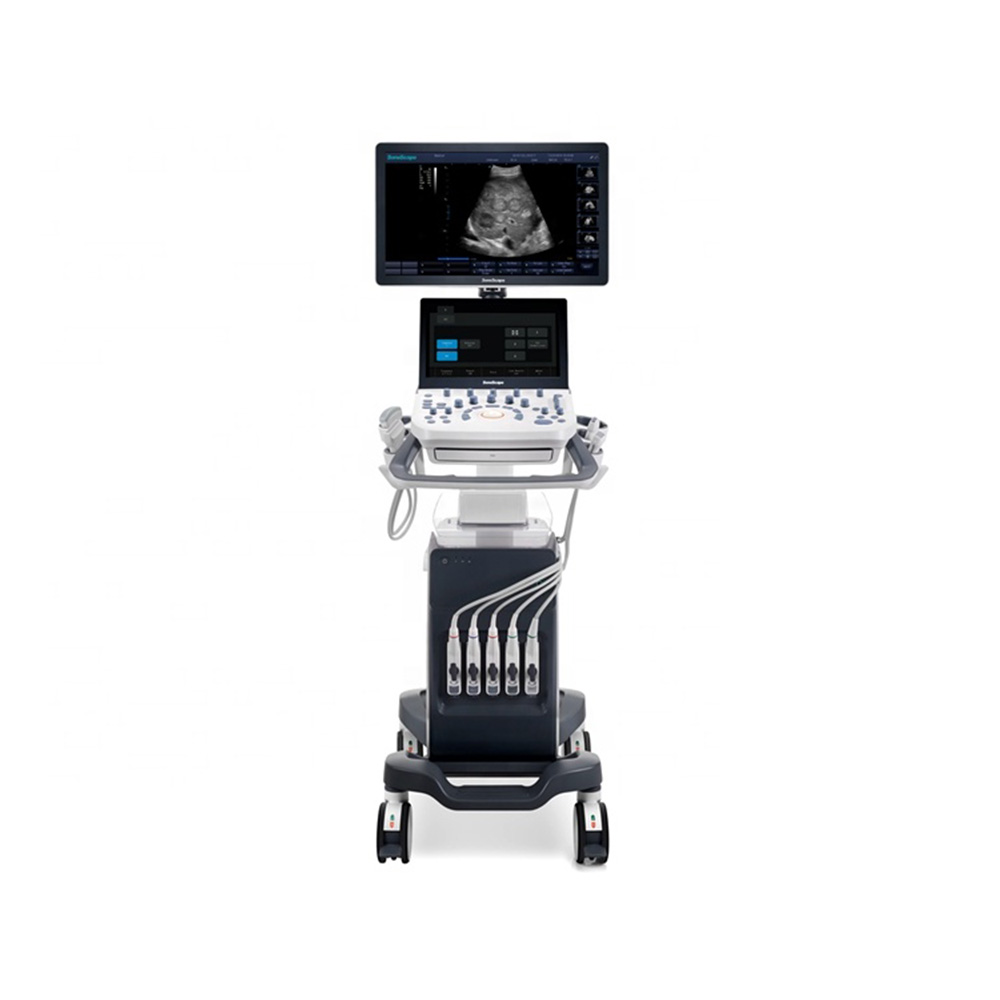 Sonoscape P9  Color ultrasound equipment 21.5 High Resolution LED Color Monitor and 13.3 Touch Screen for Gynecology Cardiology
