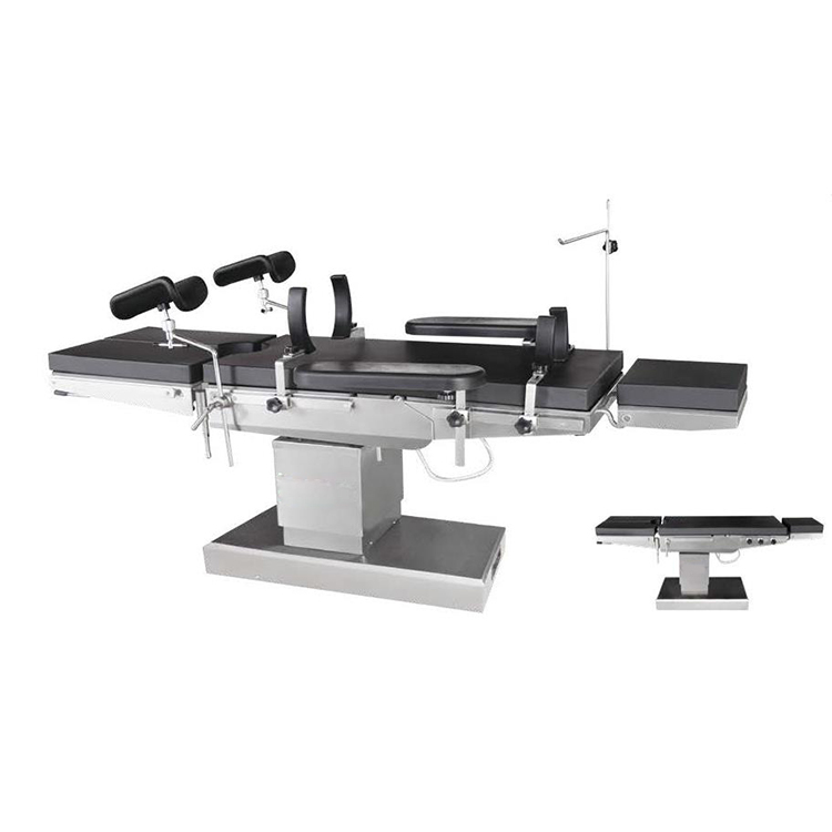 Amain Tabl Gweithredu Trydan Llawfeddygol Dur Di-staen