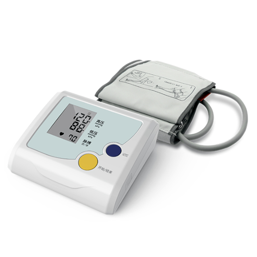 AMAIN ODM/OEM AM-60A Boonste elektroniese bloeddrukmeter met duidelike nommer in tuisversorging en mediese diagnose