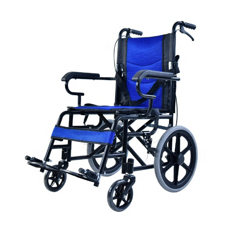 Amain Steel Wheelchair Instrument Portable Facile à Portà