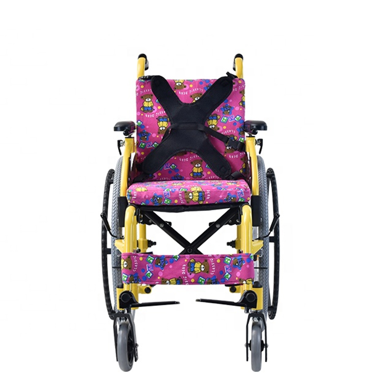 Cadira de rodes infantil Amain amb marc d'aliatge d'alumini per polvorització