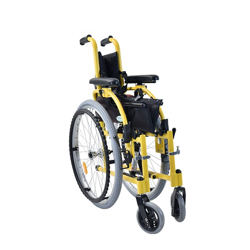 Cadira de rodes infantil Amain amb marc d'aliatge d'alumini per polvorització