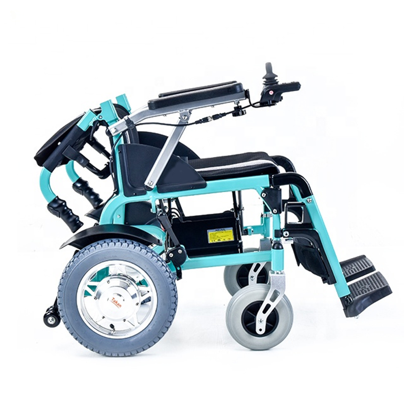 Amain OEM/ODM Plygu Cadair Olwyn Trydan Pwysau Ysgafn