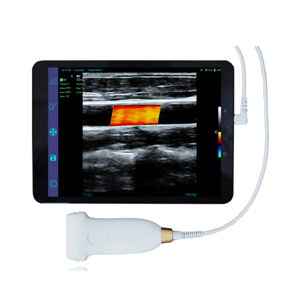 Medical supplies of  MagiQ MCUL10-5E  Color Doppler and CE proved  ultrasound liner Scanner with handheld use