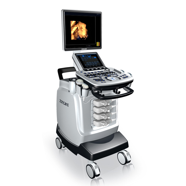 ZONCARE-N7 Siterite Trolley Ultrasound Machine With Excellent Imaging System