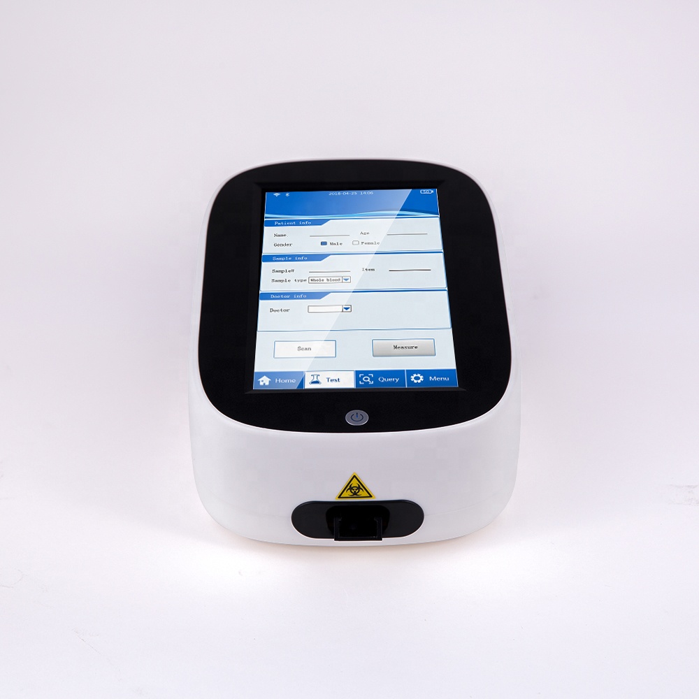 Portable Dry Fluorescence Immunoassay Analyzer Finecare Poct Immunofluorescence Test Kits