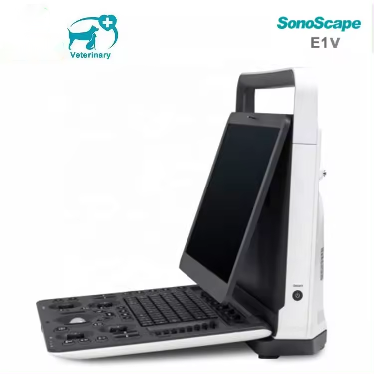 Sonoscape veterinary ultrasound machine e1v for vet color doppler animal portable ultrasound machine