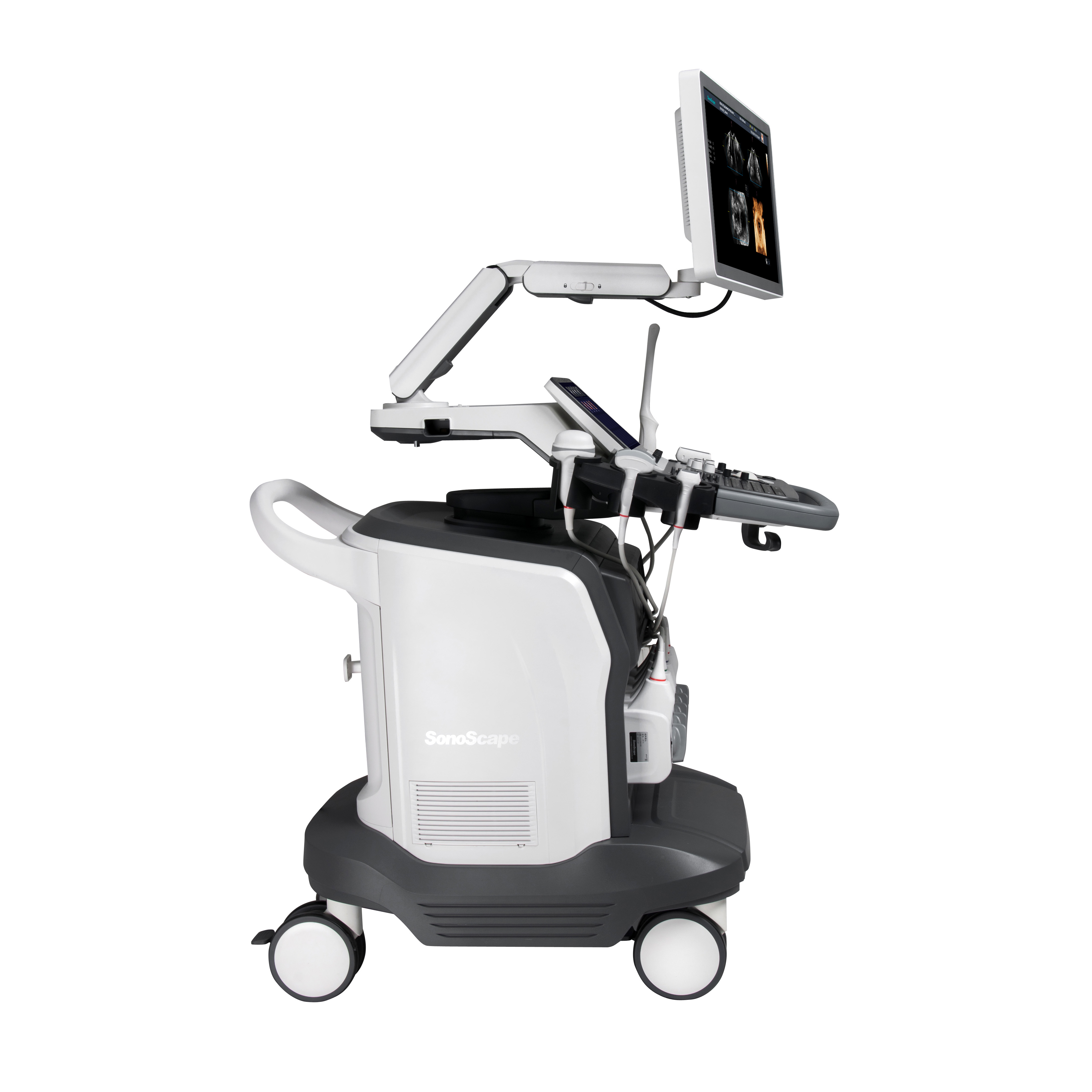 SonoScape S50 Elite New Arrival 3D/4D/5D Height Adjustable Trolley Ultrasound Instrument For Ultrasonic Diagnosis