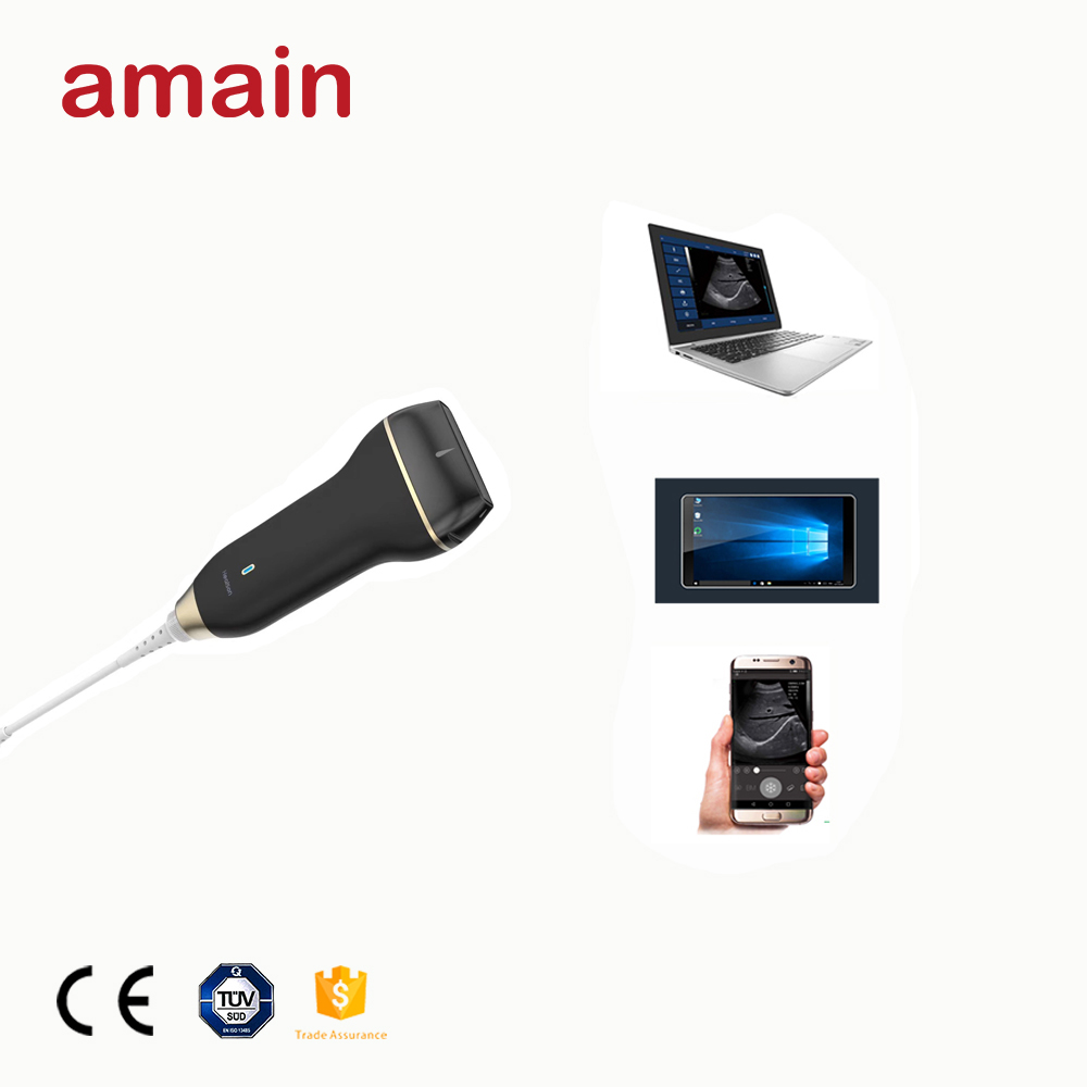 2022 High quality Wifi Ultrasound Probe - Amain Linear MagiQ 3L portable ultrasound machine Handheld Multi-terminal Compatible with Android smart phone and tablet laptop – Amain