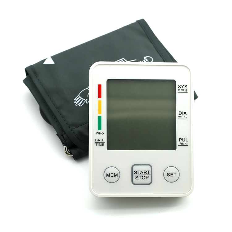 AMAIN ODM/OEM Upper Arm Digital Blood Pressure Monitor with Clear Number in Home Care and Medical Diagnosis