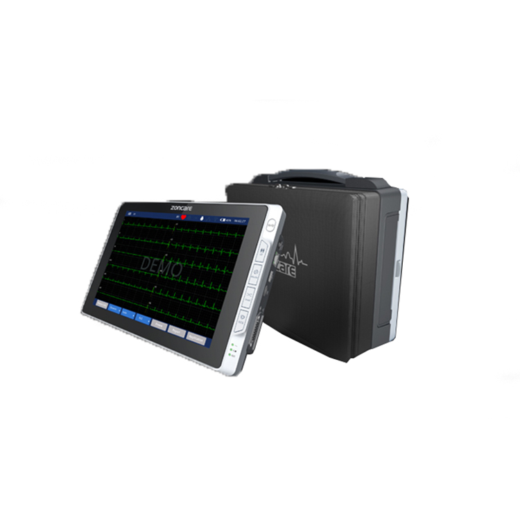 ZONCARE iMAC12 Hot Sale Medical Electrocardiogram 12 Leads Digital Portable Pad ECG Cardiograph Machine